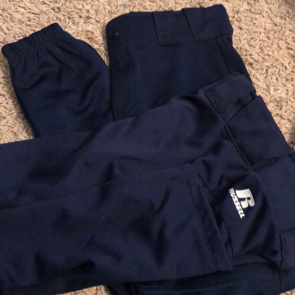 2 pair of Youth M baseball pants